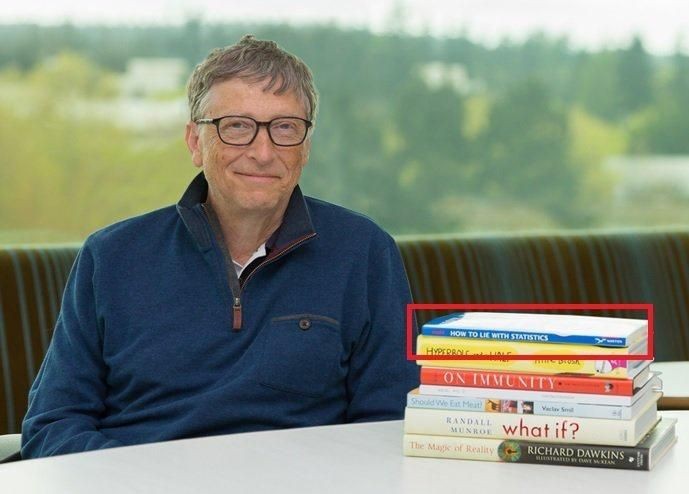 Gates czyta książki o socjotechnice